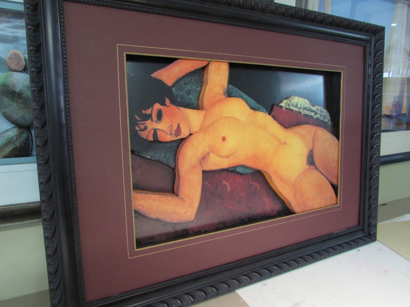 Modigliani's 'Reclining Nude' 3D