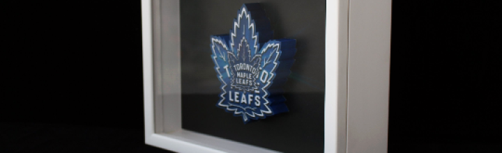 Maple Leafs Art Toronto 3D Pop Up