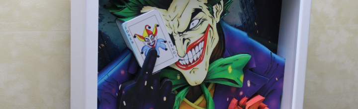 The Joker – 3D Framed Art