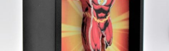 The Flash – Super Hero Framed 3D Art