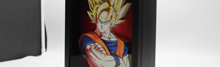 Goku – Dragon Ball Z 3D Framed Art