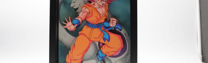 Super Goku – Dragon Ball Z 3D Framed Art