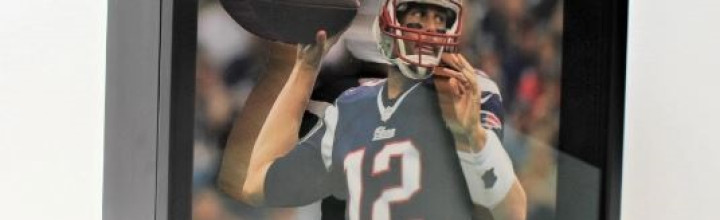 Tom Brady ‘Patriots’ 3D Framed Art