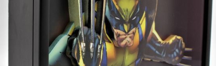 Wolverine Framed 3D Art