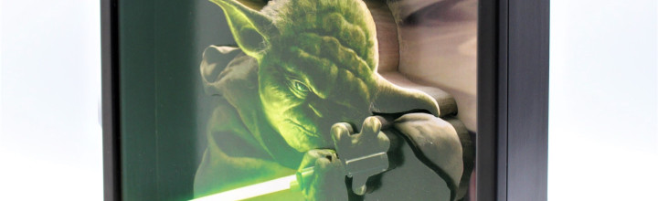 Yoda 3D Framed Art