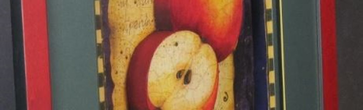 Apples Still Life – 3D Framed Art