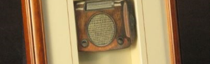 Vintage Radio Collection – 3D Framed Art