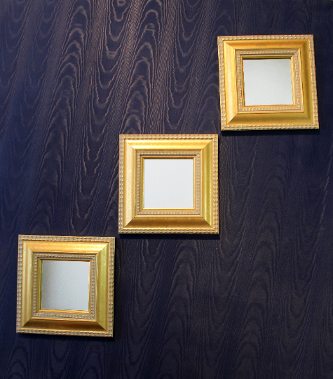 Golden Wooden Framed Mirrors